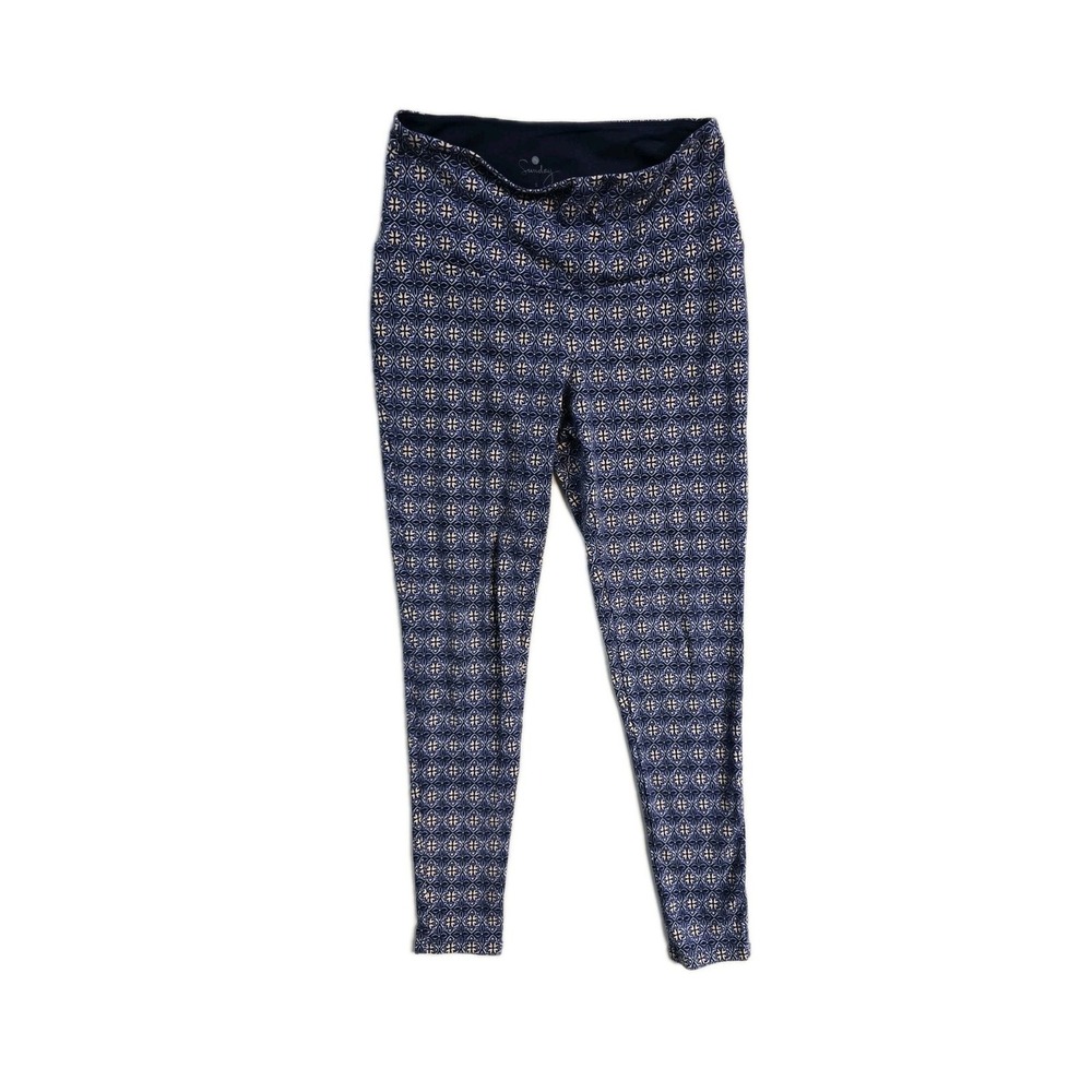 Sunday Women's  Geometric  Print ‎ Small Cotton  Leggings